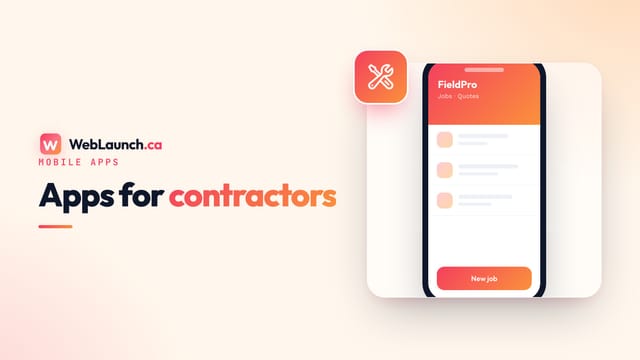 Mobile App for Contractors: Lead Capture, Scheduling, and Customer Communication
