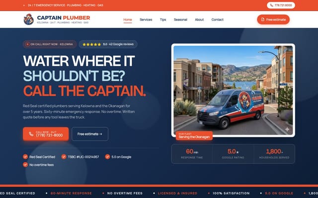 Captain Plumber - Home Services