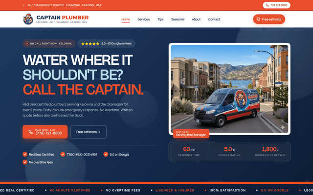 Captain Plumber case study
