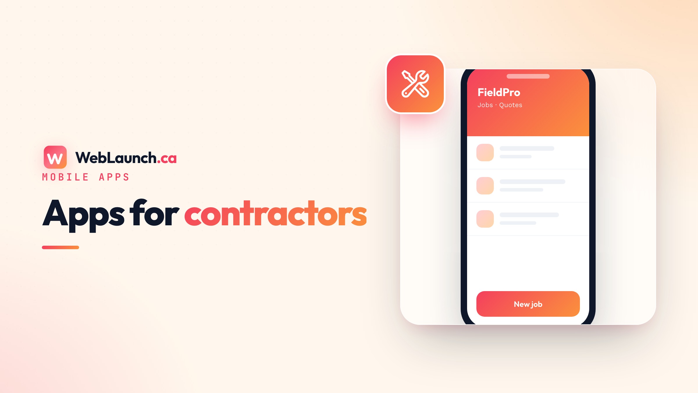 Mobile App for Contractors: Lead Capture, Scheduling, and Customer Communication