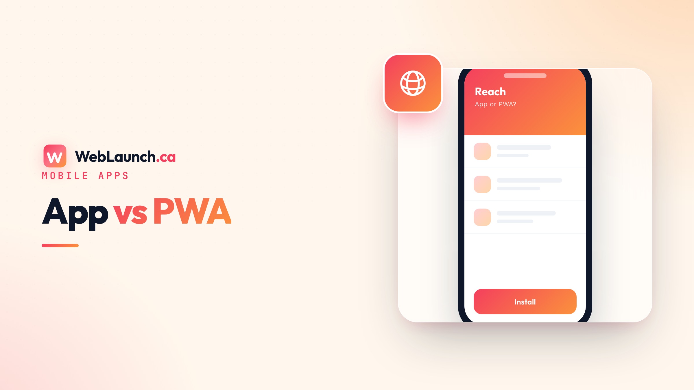 Mobile App vs Progressive Web App (PWA): What's Right for Your Canadian Business?